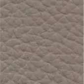 Light gray quilted leather texture with a repeating diamond pattern, matte finish, and consistent surface application shown as a material sample.