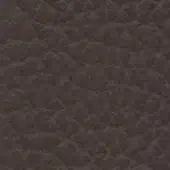 Dark brown leather texture with a repeating geometric pattern of radiating lines, exhibiting a matte finish and robust, durable appearance.