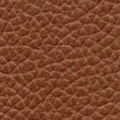Brown leather texture with repeating embossed diamond pattern, warm tone, matte finish, and subtle grain variation against a neutral backdrop.