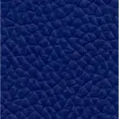 Deep blue quilted leather texture with a repeating pattern of raised nodules, matte finish, shown against a neutral backdrop.