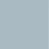 Cool blue-gray rectangular color field with a matte finish, identified as “azzurro firodaliso” within the lacividina metal color palette.