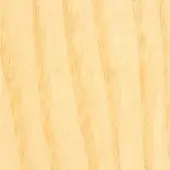 Natural ash wood texture displaying vertical grain, pale yellow-beige tone, smooth matte finish with subtle knots and color variations.