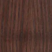 Walnut-stained ash wood texture displaying a vertical grain pattern, rich warm brown tones, and a smooth polished finish.