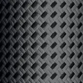 Dark gray woven rattan texture with a diagonal rectangular grid pattern, matte finish, and subtle tonal variations in even lighting.