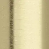 Brushed gold texture with vertical striations, displaying a directional grain and soft reflectivity in warm, muted tones under even lighting.