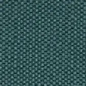 MDF Italia Etis R626 fabric sample, teal woven texture, dense grid pattern, durable upholstery material.