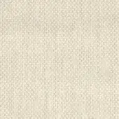 MDF Italia Maia fabric sample, off-white woven texture, grid pattern with subtle tonal gradient, dense and slightly irregular weave.