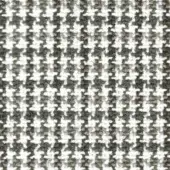 MDF Italia William fabric sample, white and medium grey woven textile, dense four-pointed star pattern, color R376 col. 423.091.