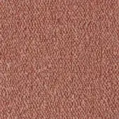Paradise fabric sample, coral red R548 col.220, MDF Italia, dense woven texture with subtle tonal variations and a matte finish.