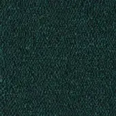Emerald green paradise fabric R544 col.121 from MDF Italia, dense looped texture with nubby surface and subtle tonal variations.