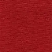Portofino fabric sample by MDF Italia, red r872 col. 109, displays a dense woven texture with visible fibers and a consistent, saturated red tone.