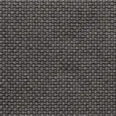 MDF Italia Ramiro fabric texture, dark gray woven material, repeating circular node pattern, structured grid, matte finish.