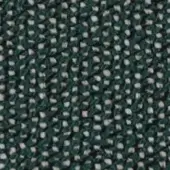 Teal woven fabric texture with irregular square pattern, beige speckles, dense raised weave, and complex knotted structure; MDF Italia delta r691 col.02.