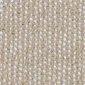 Woven fabric texture, tan and off-white, dense open weave with grid pattern; MDF Italia Delta R693 col.01 collection.