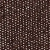 Woven fabric texture with repeating square pattern in deep brown and beige, featuring a tight, regular weave and matte finish.
