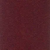 Burgundy fabric swatch with repeating small orange dot pattern, granular woven texture, matte finish, warm color palette, R438 col. 010.