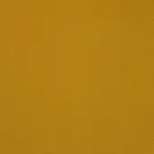 Mustard yellow fabric swatch, “Sunday” collection R568 col. 014, tight woven texture with subtle diagonal rib, matte finish, uniform color.