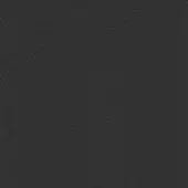 Matte black leather texture sample, MDF Italia R810 collection, exhibiting a fine granular pattern and uniform dark tone.