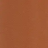 Leather rust r813 sample by MDF Italia, featuring a matte finish and repeating embossed diamond pattern in warm orange-brown tones.