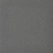 Gray leather texture sample, MDF Italia “nuvola elefante r716 col. 203”, densely pebbled surface with matte finish and subtle tonal variations.
