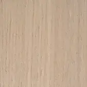 Bleached oak wood texture sample x075 by MDF Italia, creamy beige tone, vertical grain with fine fissures, matte finish.