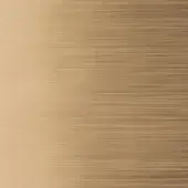 Galvanic bath finish texture, warm golden-brown tone, horizontal brushed lines, matte metallic surface, Masiero Dimore 2023 designation.