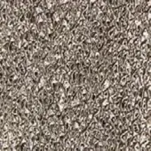 Irregular glass texture, smoky gray and brown tones, densely packed and interwoven with molded, translucent elements and undulating surface.