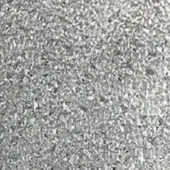 Crushed glass texture, silvery-grey color, crystalline facets, uniform distribution, reflective surface, even lighting, granular composition.