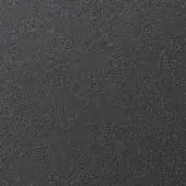Paint sample, dark gray with silver chrome finish, granular texture, speckled appearance, matte tone, studio shot, Masiero Giardini 2023 collection.