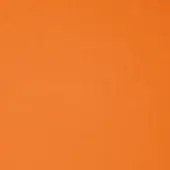 Orange cotton fabric sample “315 orange” displays a woven, granular texture with a matte finish and consistent mid-tone saturation.