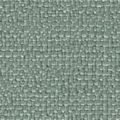 Sage green woven fabric texture with a dense, irregular pattern and matte finish; brand label “modo luce” visible.