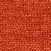 Rust woven fabric texture with a dense, rectangular block pattern and matte finish, displaying earthy orange-brown tonal variations.