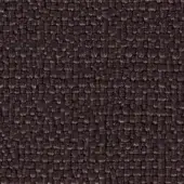 Dark grey woven fabric sample, “754 dark grey” from Modo Luce collection, features a dense, irregular basket weave texture with a matte finish.