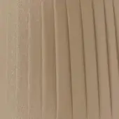 Hazel pleated fabric swatch displaying consistent vertical pleats, matte finish, and subtle sheen against a neutral backdrop.