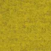 Mustard yellow wool fabric sample with a dense, textured weave and subtle linear pattern; natural fiber, uneven pile.