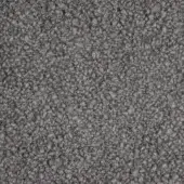 Gray bouclage fabric texture with looped pile, nubby surface, and tonal variations; Porada fabric (b) – 22.