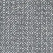 Gray woven fabric texture with white speckled pattern, dense nubby weave, and subtle monochromatic color variation, detailed close-up.
