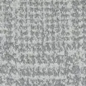 Porada Motley fabric 811, gray and off-white woven textile, dense irregular weave with granular texture and visible threads.