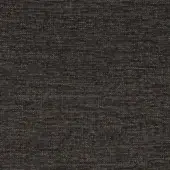 Dark charcoal gray woven fabric texture with subtle tonal variations, dense uniform weave, matte finish, and interspersed lighter gray threads.