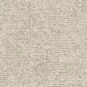 Beige fabric texture with horizontal ribbing and heathered tones, displaying a dense, granular weave consistent throughout the sample.