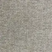 Woven fabric texture, gray and beige tones, horizontal rib pattern with dense geometric weave and matte finish.
