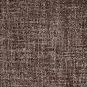 Brown textured fabric sample with granular patchwork pattern, matte finish, from Porada fabrics collection.