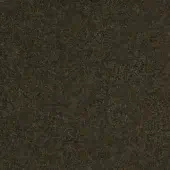 Olive green serge fabric (c) from Porada’s fabrics range, model 043, features a dense, matte, felted weave with beige and brown speckles.