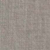 Woven fabric sample, muted gray tone, dense heathered texture with subtle granular appearance and compact uniform weave, Porada Silesia collection.