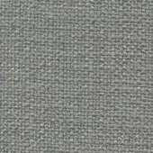 Woven fabric sample, muted gray, heathered texture; dense grid pattern with raised nubby surface, Porada Tress 604 fabrics collection.