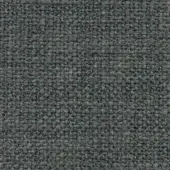 Woven fabric sample, muted gray color, heathered texture with irregular looped weave and matte finish.