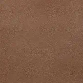 Brown leather texture sample with granular, pebbled surface; matte finish, medium tone, natural grain, Porada "leather (extra)" 1152.