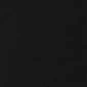 Black leather sample with fine granular texture, matte finish, and subtle tonal variations indicating natural grain; identified as L622.