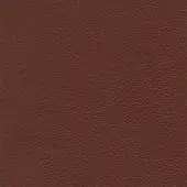 Brown leather texture sample, full-grain with fine pores, warm reddish-brown hue, matte finish, Porada d24 collection.