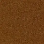 Brown leather texture displaying a regular grain pattern of rounded indentations and lines, with subtle tonal variations and a smooth surface.